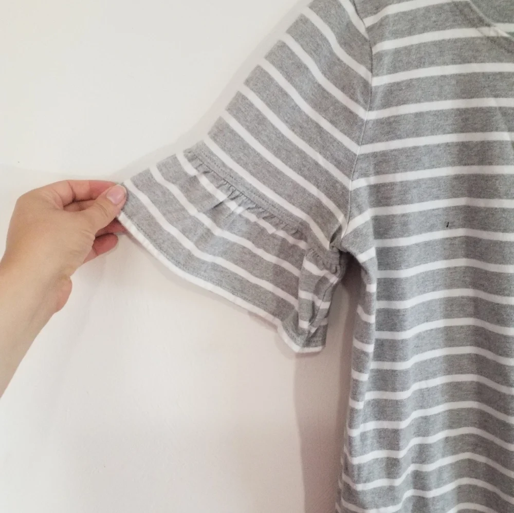 J.crew ruffle sleeve dress